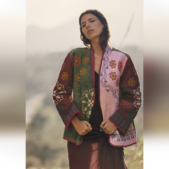 NWT Zara Embroidered Jacket - Picture 2 of 13